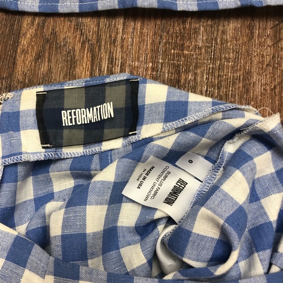 Reformation Braelynn Crop Top and Skirt Set - Picture 5 of 6